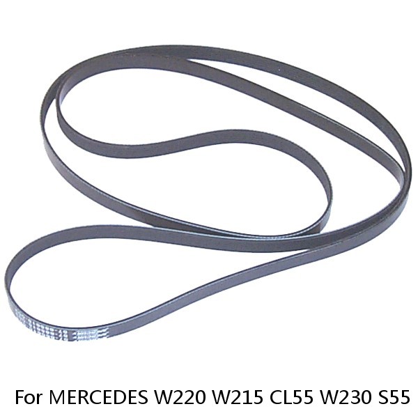 For MERCEDES W220 W215 CL55 W230 S55 SL55 AMG Serpentine Belt GATES 1139970092