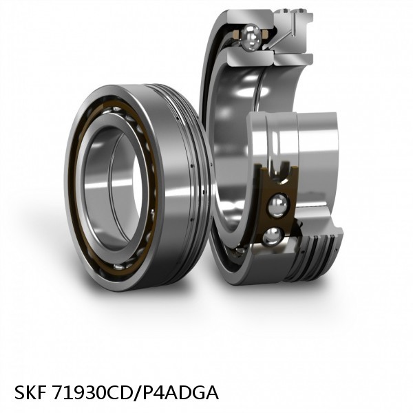 71930CD/P4ADGA SKF Super Precision,Super Precision Bearings,Super Precision Angular Contact,71900 Series,15 Degree Contact Angle