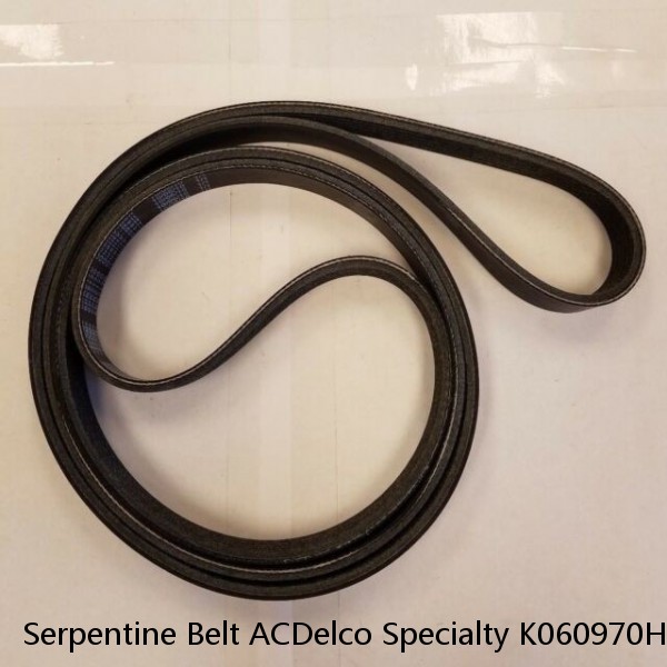 Serpentine Belt ACDelco Specialty K060970HD
